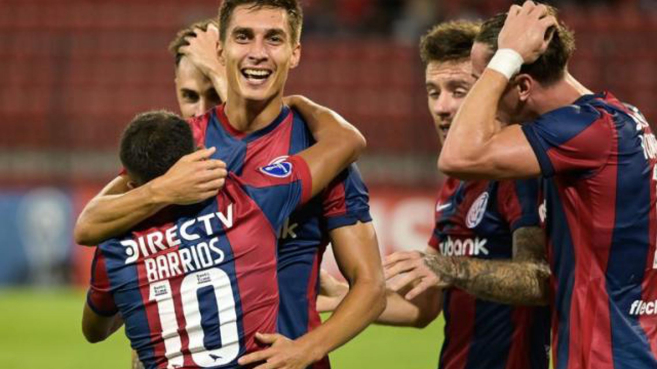 Con un jugador menos, San Lorenzo venció a Estudiantes de Mérida en su debut en la Copa Sudamericana
