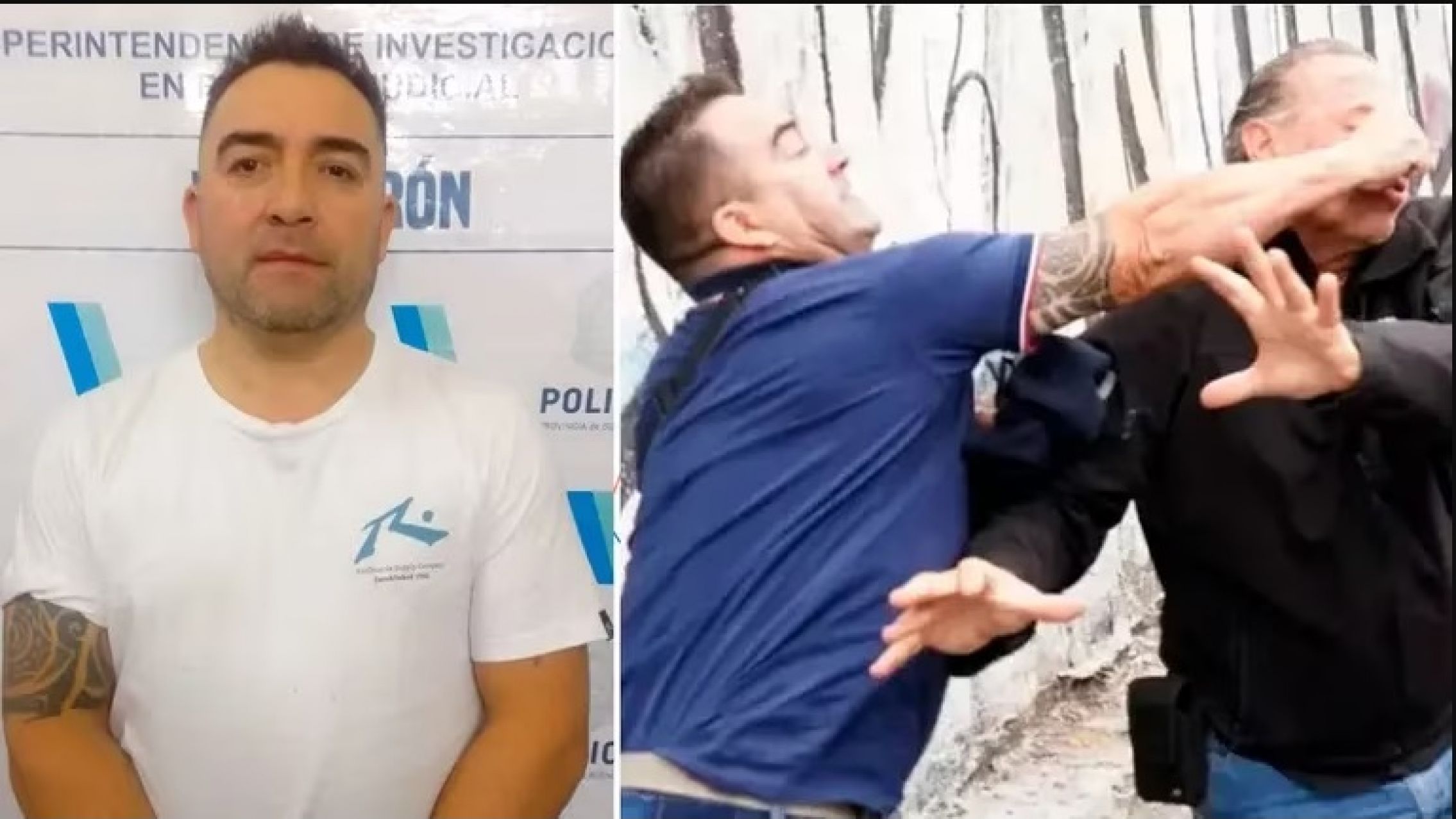 Así detuvieron a uno de los colectiveros acusados de agredir a Berni: "Despacito, no soy un malandra"