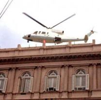 Alberto Fernández mandó a reparar el helipuerto de Casa Rosada