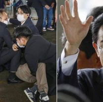 Tensión en Japón: el primer ministro fue atacado con una "bomba de humo" en un acto de campaña