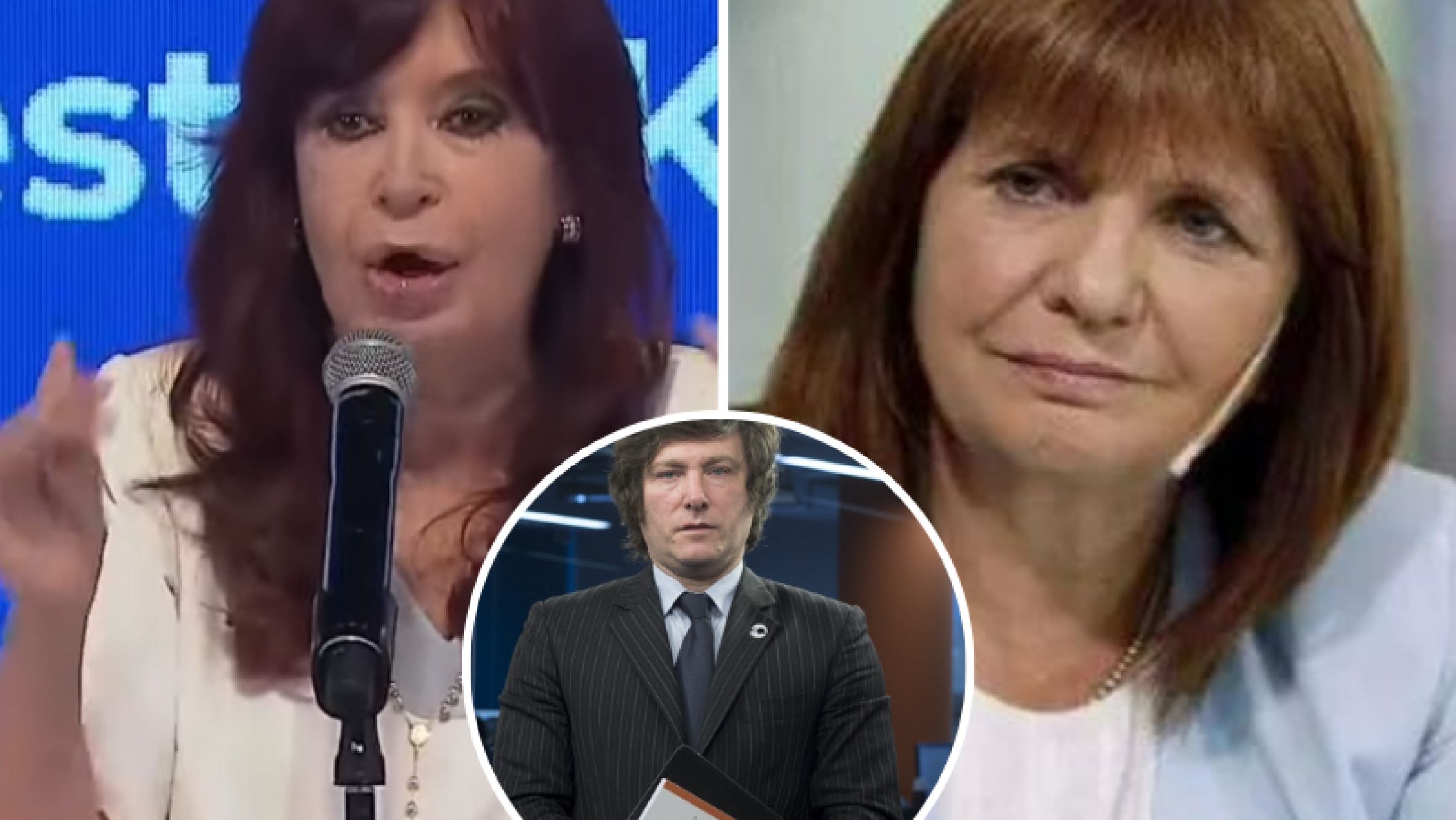 Patricia Bullrich aseguró que Cristina subió a Milei para que pierda JxC