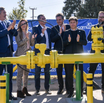 Massa y Kicillof inauguraron el Gasoducto América que abastecerá al interior bonaerense