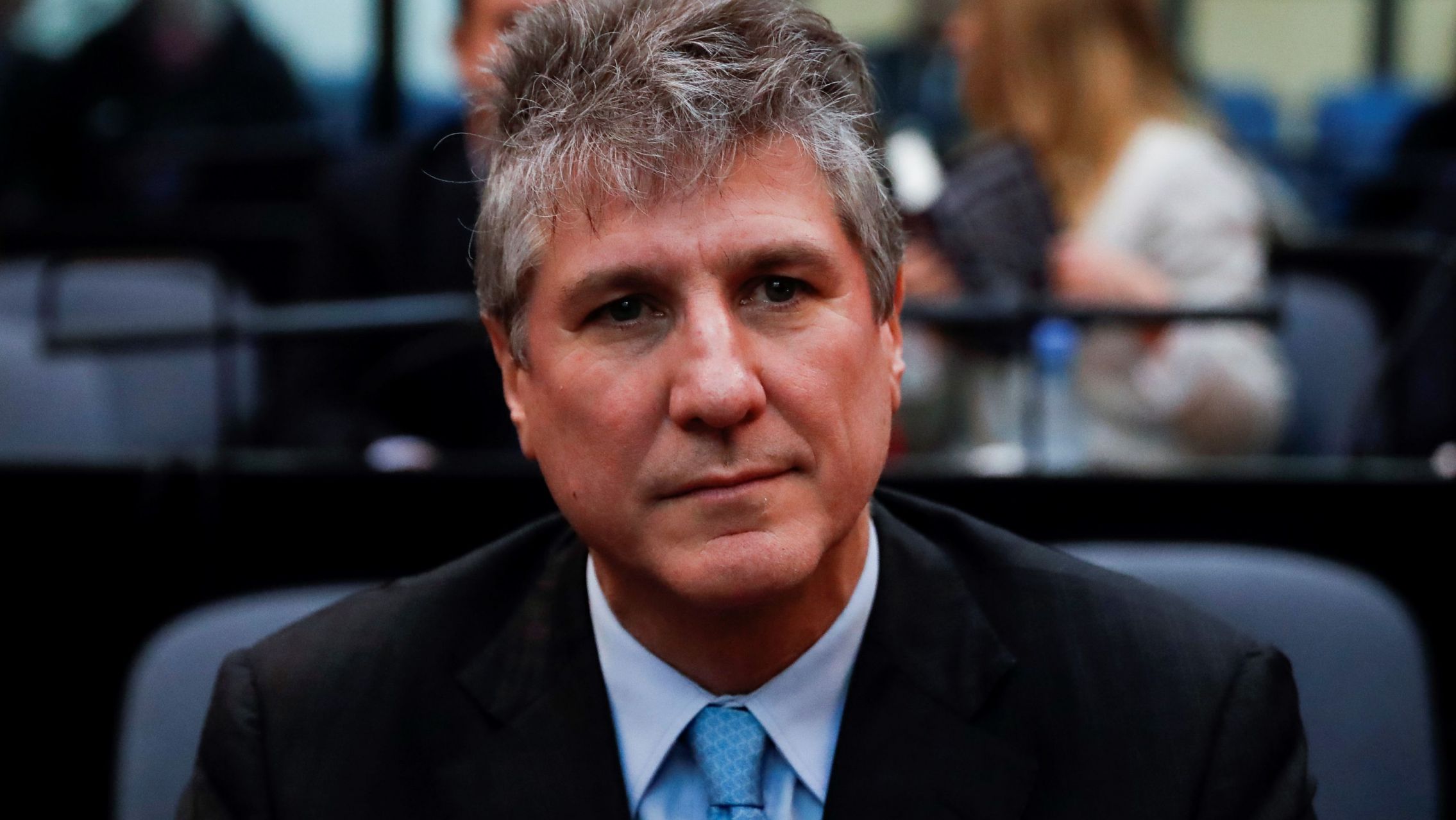 Boudou se descompensó durante una charla y fue internado