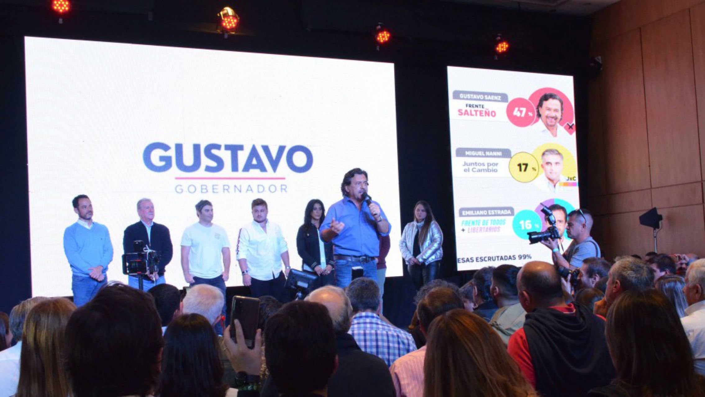 Sáenz reelige por amplia diferencia y Emiliano Durand le ganó a Bettina Romero