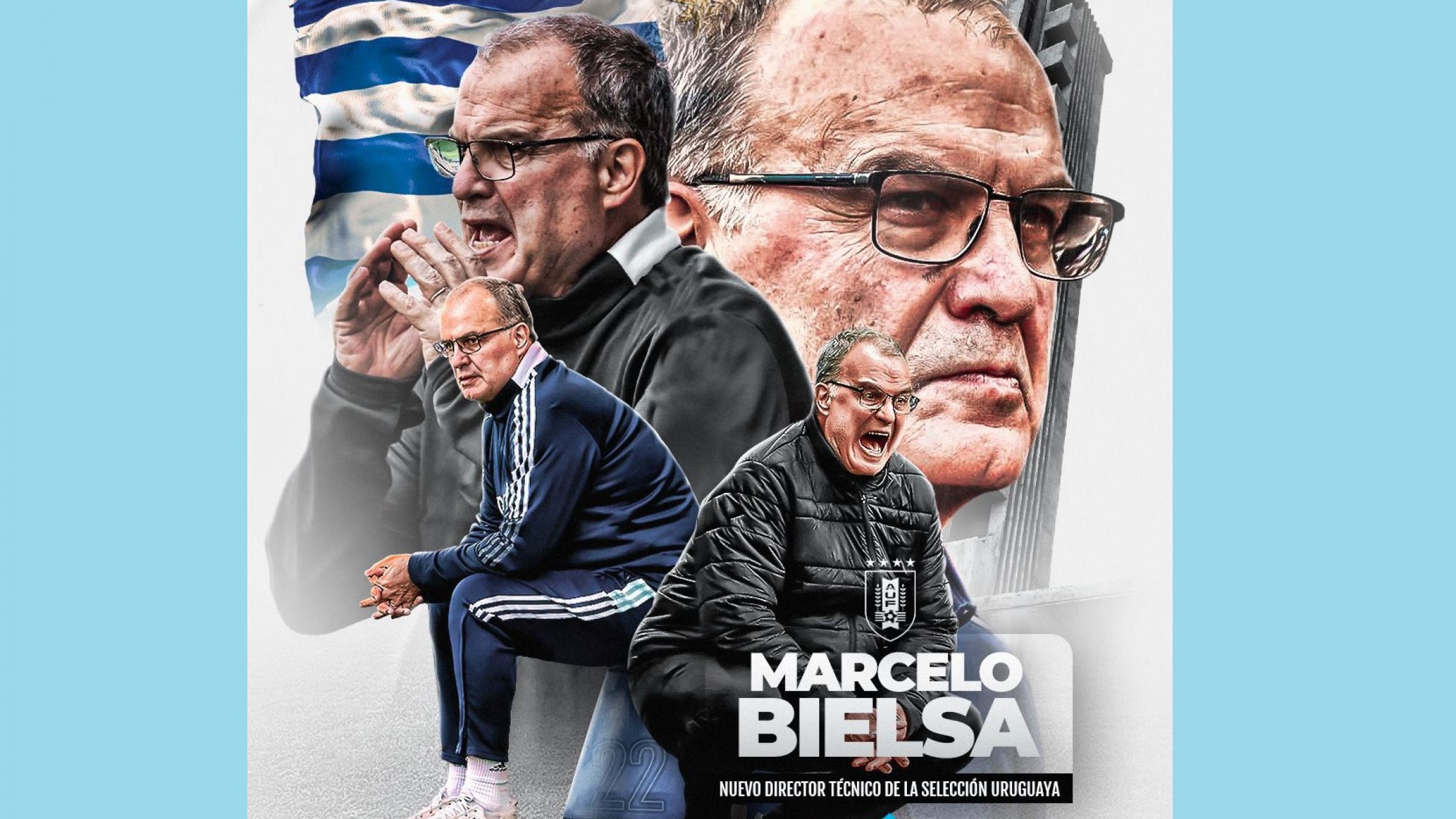 Uruguay anunció oficialmente que Marcelo Bielsa es el nuevo director técnico del seleccionado
