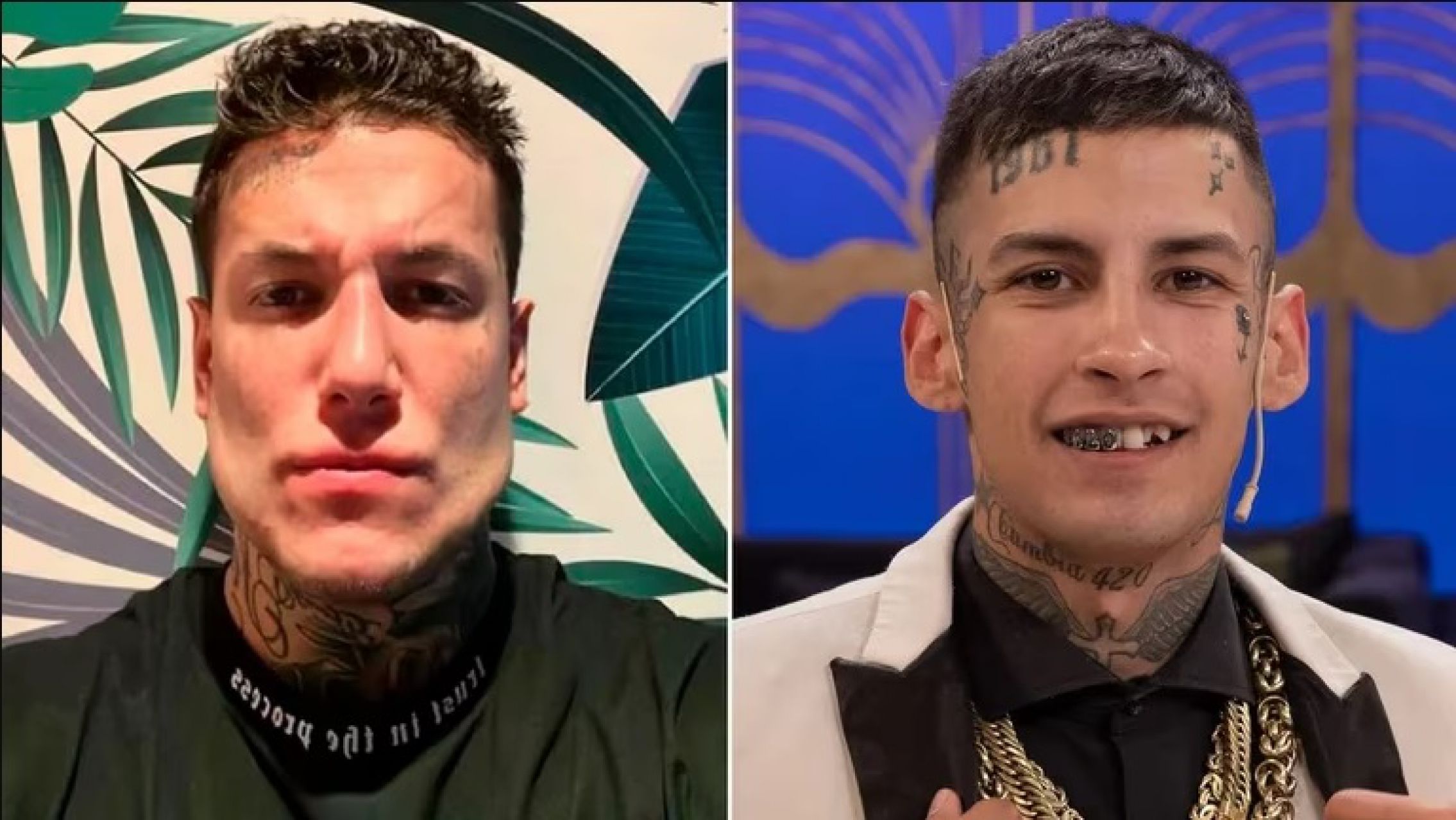 Feroz pelea entre Alex Caniggia y L-Gante: "Tu viejo te dejó de chico por cara de opa"