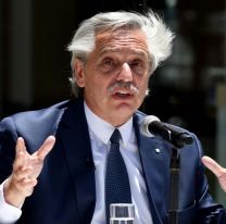 Alberto Fernández pagará un alto precio por pintar uno de los patios de Casa Rosada