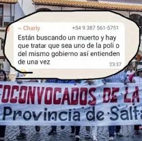"Buscan un muerto", la dura declaración de Docentes Autoconvocados de Salta