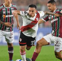 River venció a Fluminense y encamina la clasificación