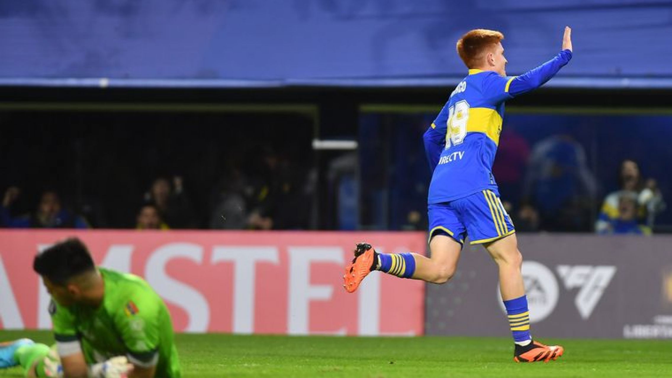 Boca ganó, gustó y goleó 4 a 0 a Monagas