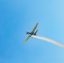 Terrible accidente en Chaco: Cayó un avión durante una exhibición