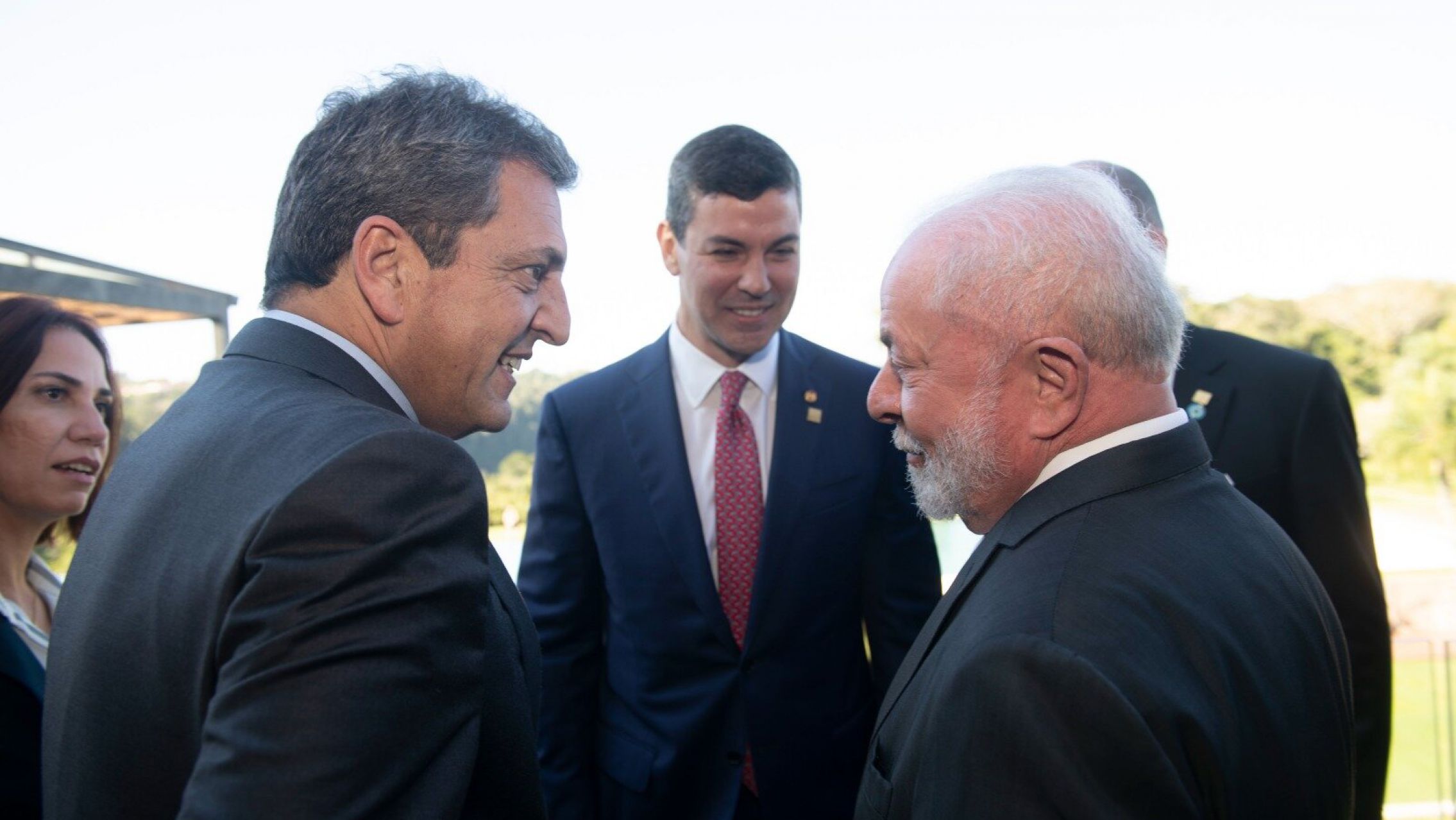 Massa viajó a Brasil y se reunió con Lula da Silva