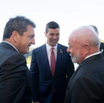 Massa viajó a Brasil y se reunió con Lula da Silva 