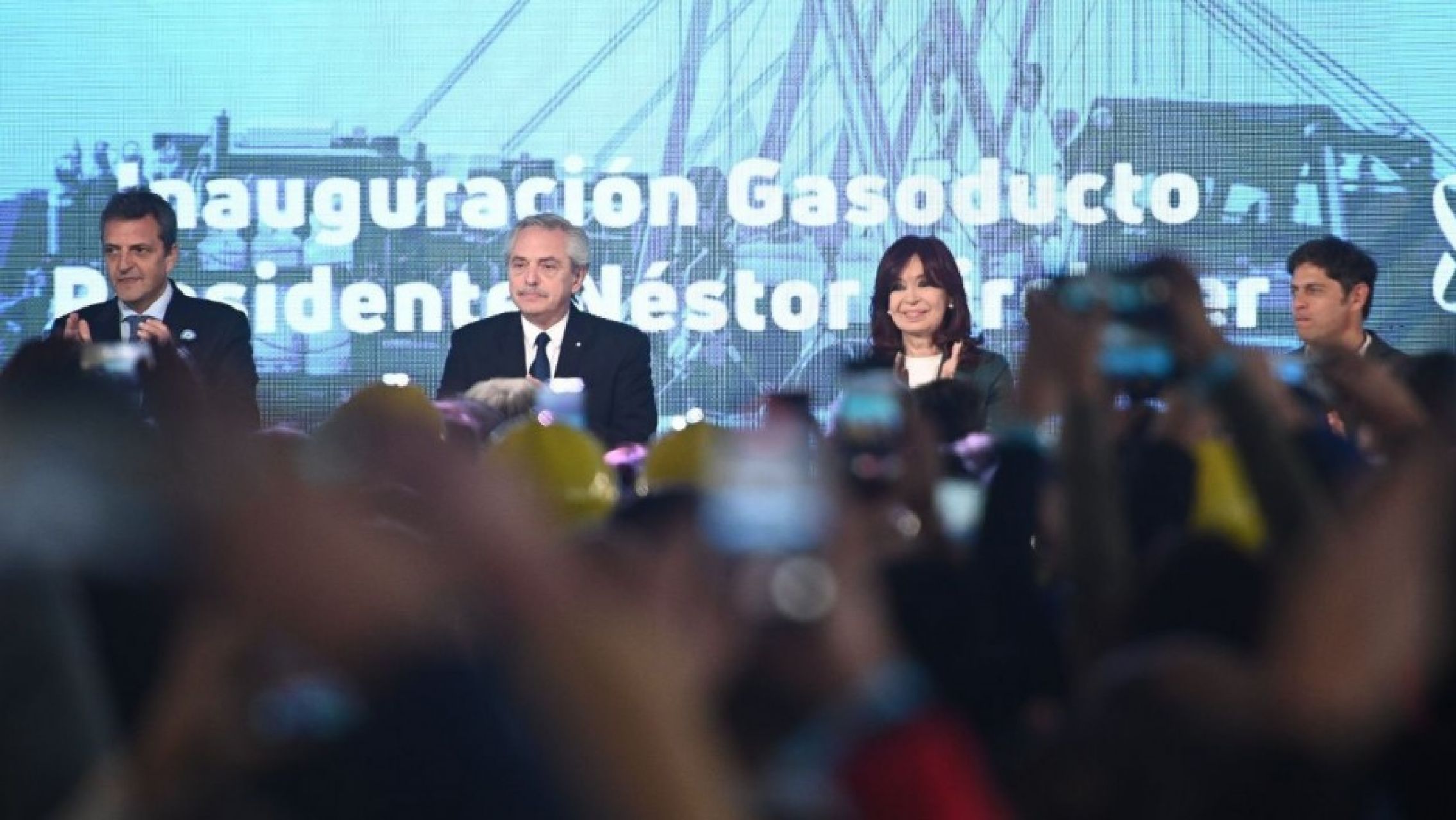 Cristina ignoró a Grabois y respaldó a Massa: "Vas para adelante, no arrugaste y eso siempre es bueno"