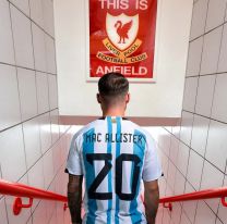 Alexis Mac Allister se sumó a la pretemporada de Liverpool