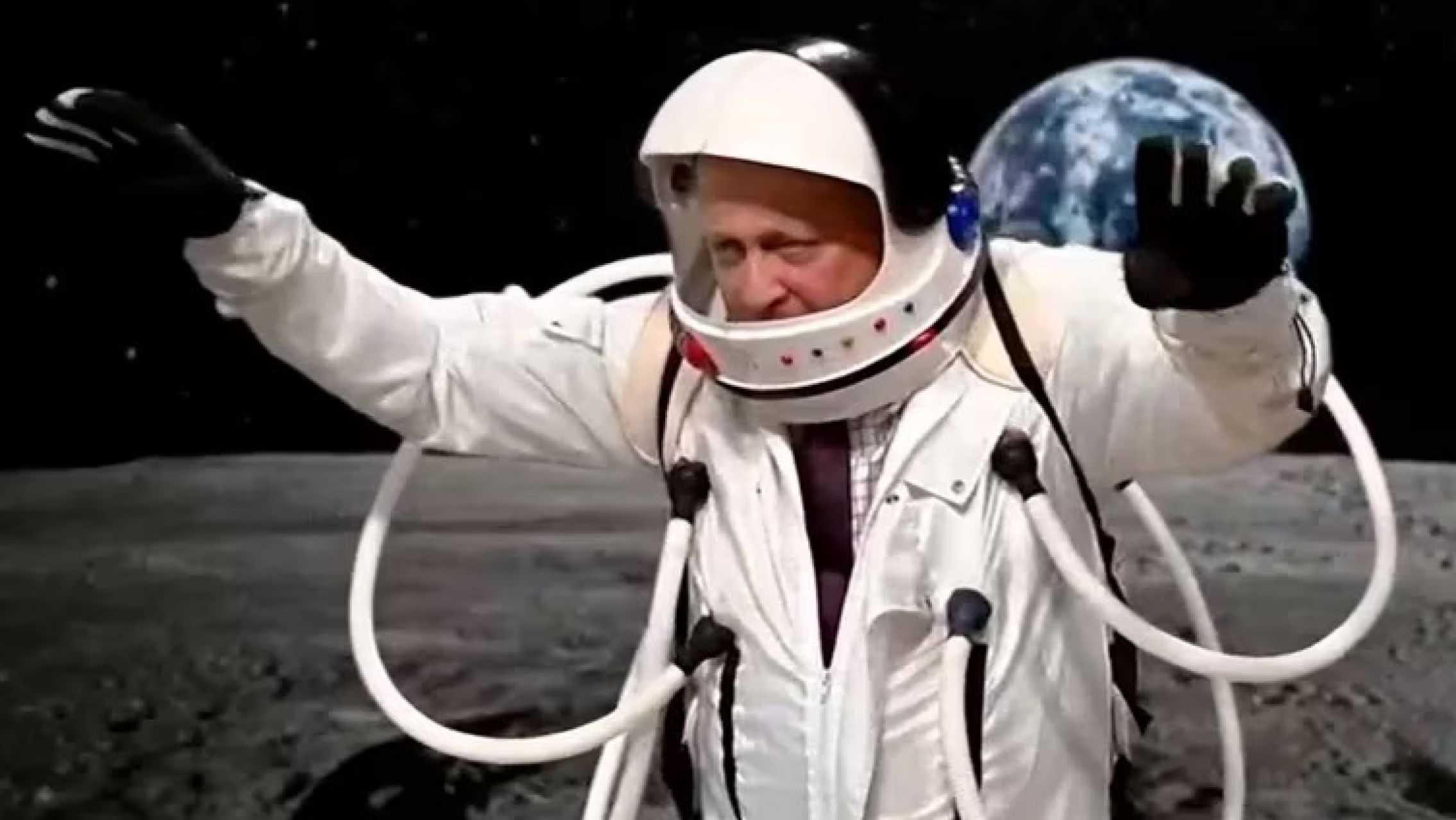 Chiche Gelblung quiere ir a la luna: "La NASA abrió un registro y yo me anoté"