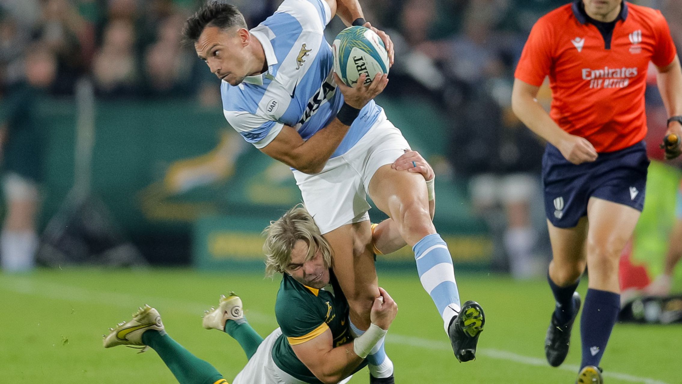 Los Pumas volvieron a perder: Esta vez con Sudáfrica