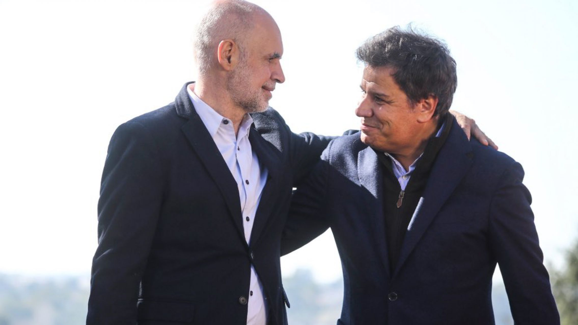 Facundo Manes se mostró junto a Larreta y se alineó en la campaña: "Estamos para acompañar"