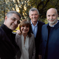 Foto de unidad: Larreta y Bullrich se mostraron juntos con Mauricio Macri