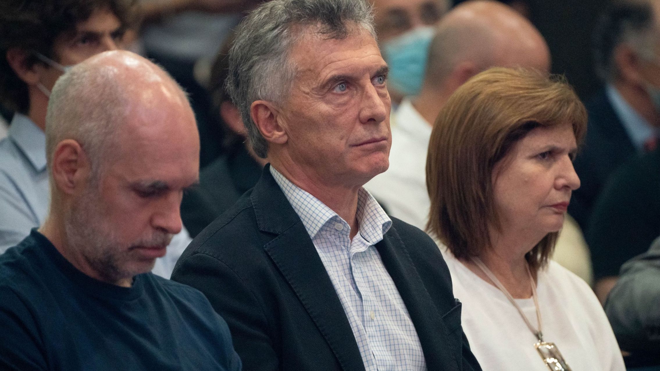 Macri eludió definirse, pero le hizo un guiño a Patricia