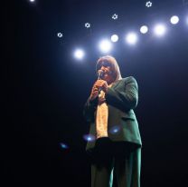 Patricia al final encabezó el cierre en Córdoba, pero lo "canceló" desde el escenario