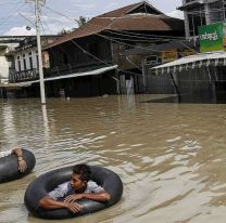 Cinco muertos y más de 40 mil evacuados en Birmania por fuertes inundaciones