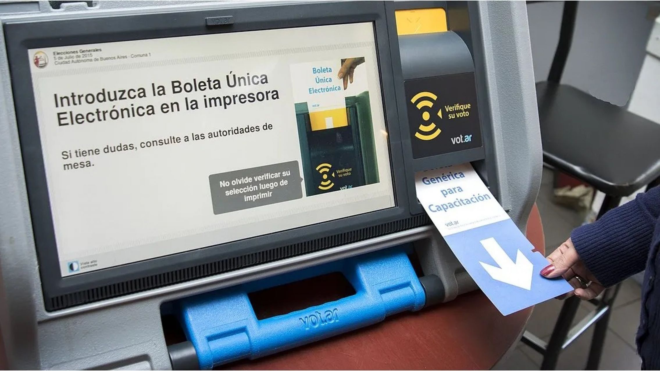 La Ciudad no utilizará el voto electrónico en octubre
