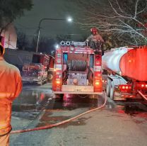 Rescatan a una pareja y sus cuatro hijos en un incendio