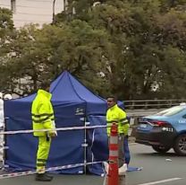 Video: impactantes im&aacute;genes del polista que atropell&oacute;, mat&oacute; y huy&oacute; en la 9 de Julio