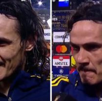El picante cruce entre Cavani y un periodista por su falta de gol: "&iquest;Cu&aacute;les son las claras que tuve?"