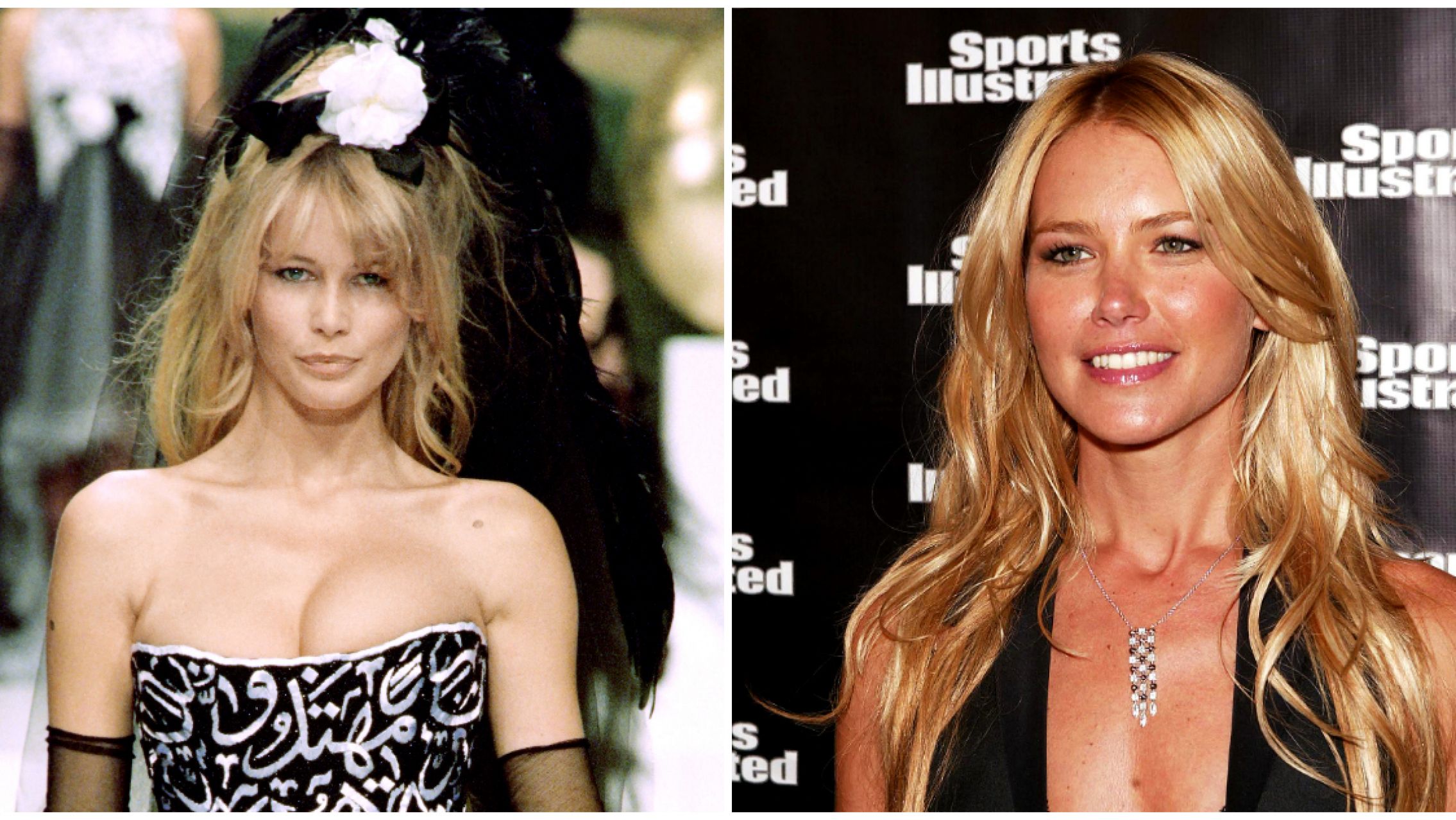 Claudia Schiffer, la modelo alemana que buscó opacar la carrera de Valeria Mazza