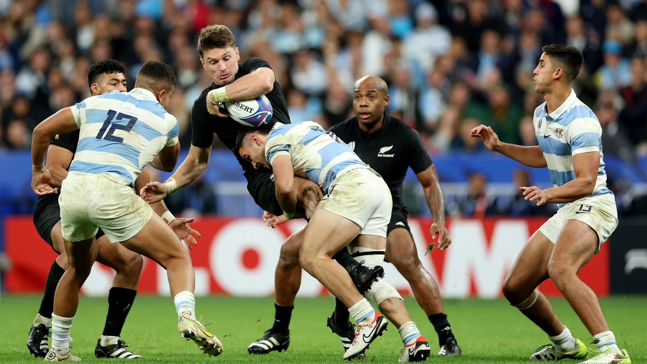 Paliza: Los Pumas fueron vapuleados por los All Blacks y cayeron por 44 a 6