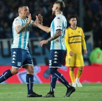 Video: Racing venció a Boca en el último suspiro y desató el delirio