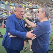 "Tenía mucha fe en que íbamos a ganar", Daniel Vila celebró junto a Chiqui Tapia