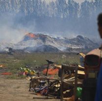 El viento zonda provoc&oacute; incendios en Mendoza y 82 personas fueron evacuadas