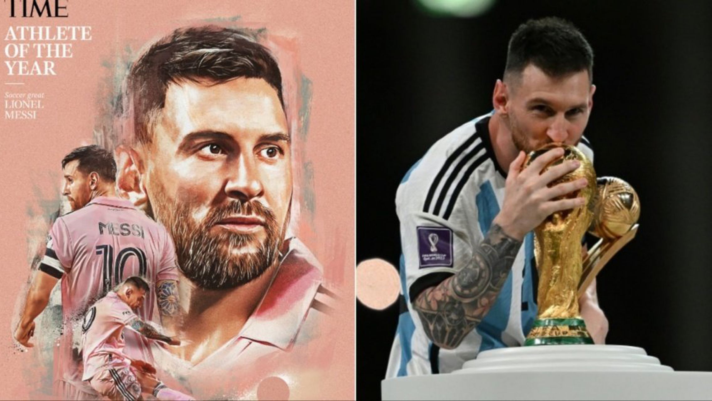 Messi fue elegido como atleta del año por la revista Time