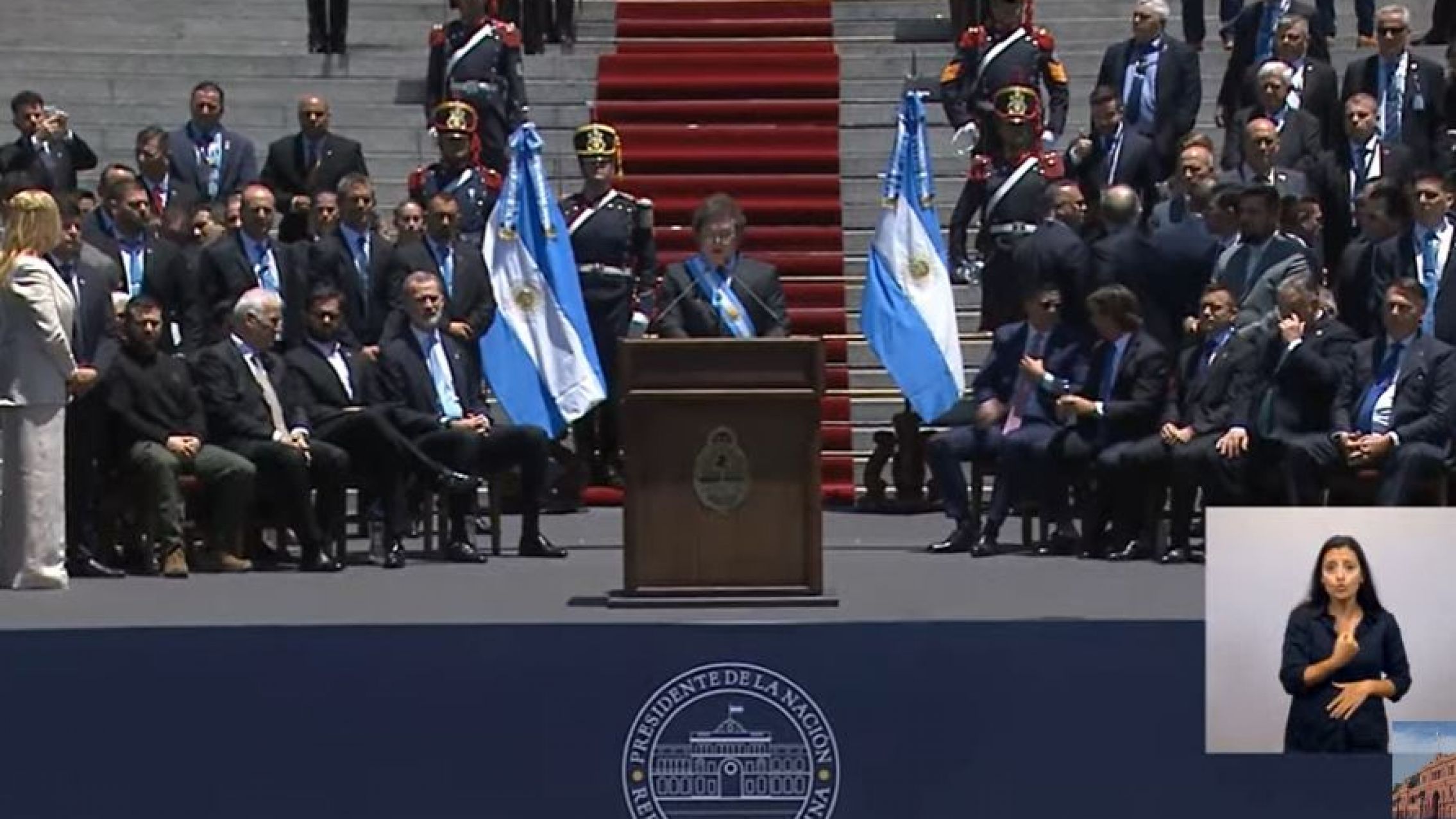 Milei asumió como Presidente: "No hay alternativa posible al ajuste y al shock"