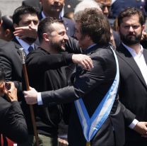 Zelenski: "Estoy seguro de que Milei nos va a apoyar en Naciones Unidas"