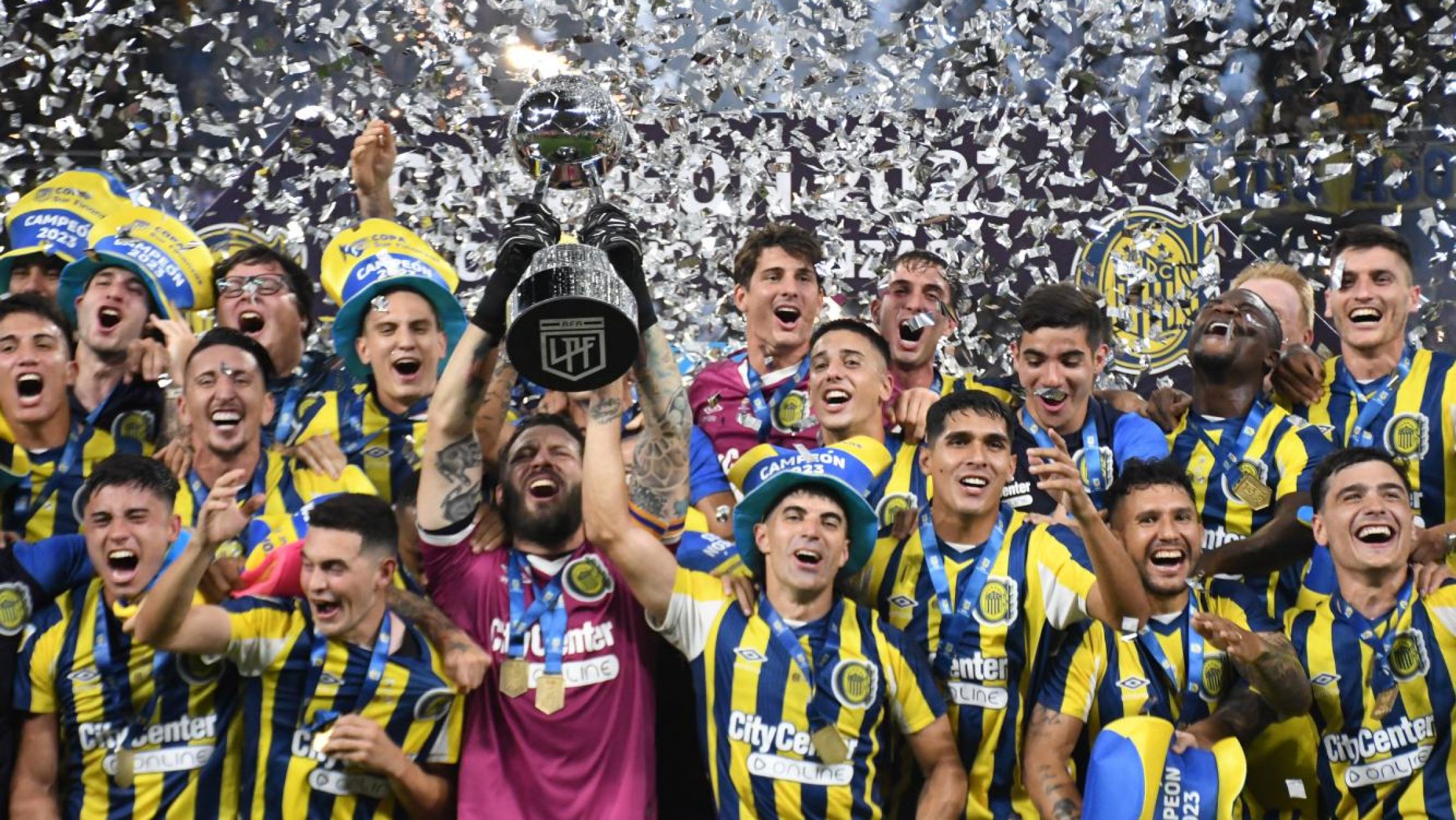 Rosario Central salió campeón después de cinco años y es el equipo del interior con más títulos