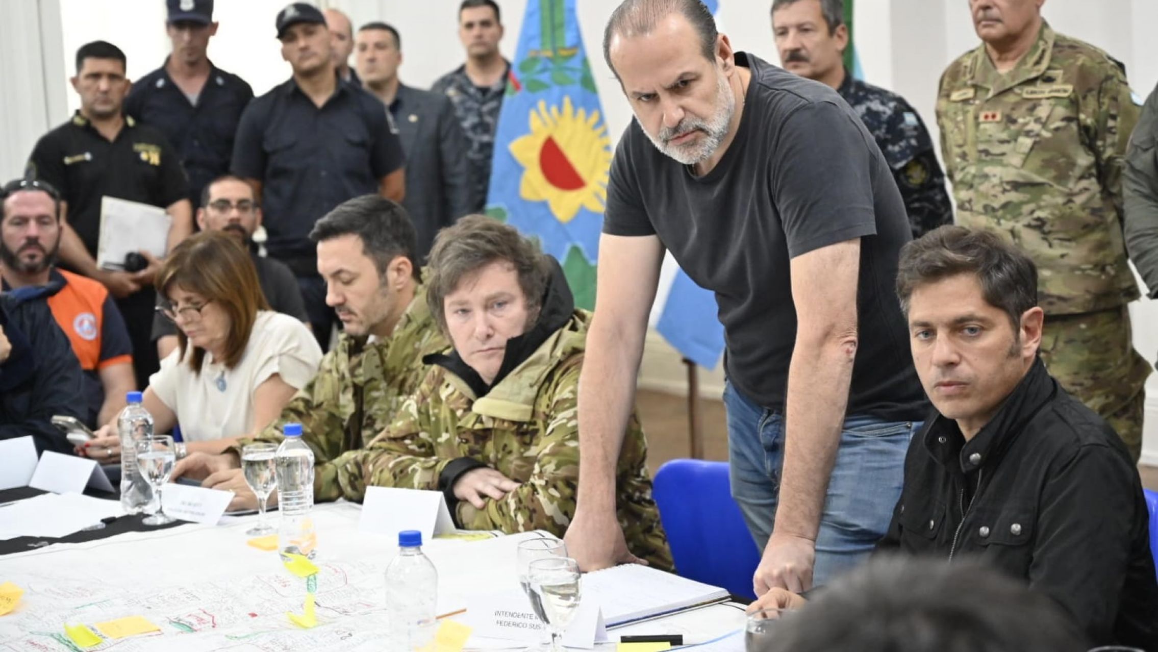 Kicillof decretó emergencia en zonas afectadas y duelo tras el temporal