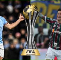 El City de Julián Álvarez goleó al Fluminense de Germán Cano