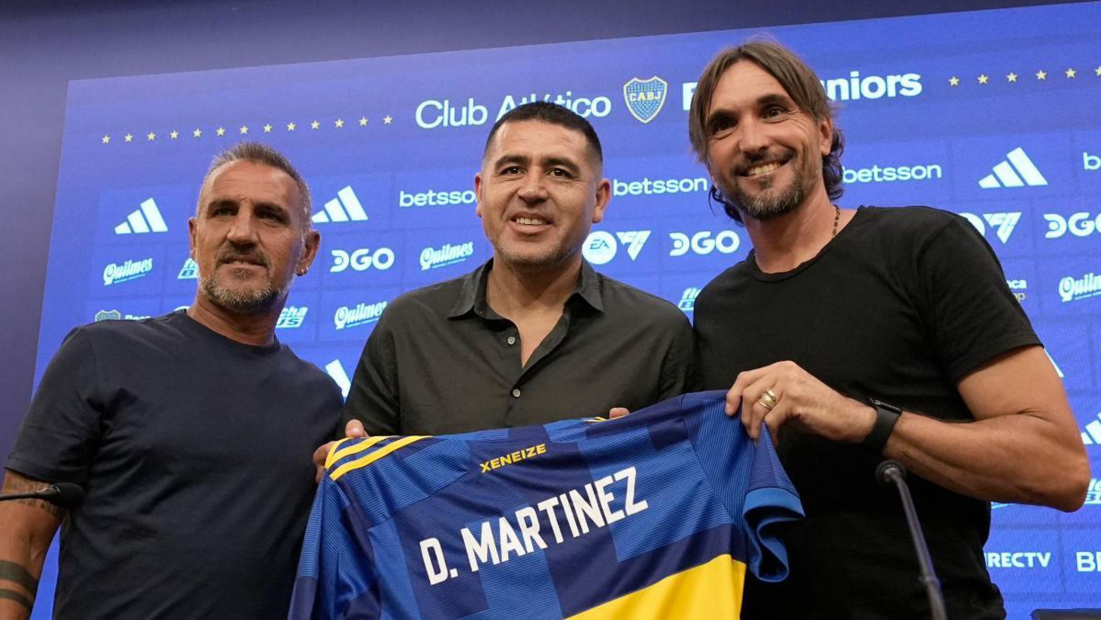 Diego Martínez fue presentado como DT en Boca: "Queremos que el hincha se sienta identificado"