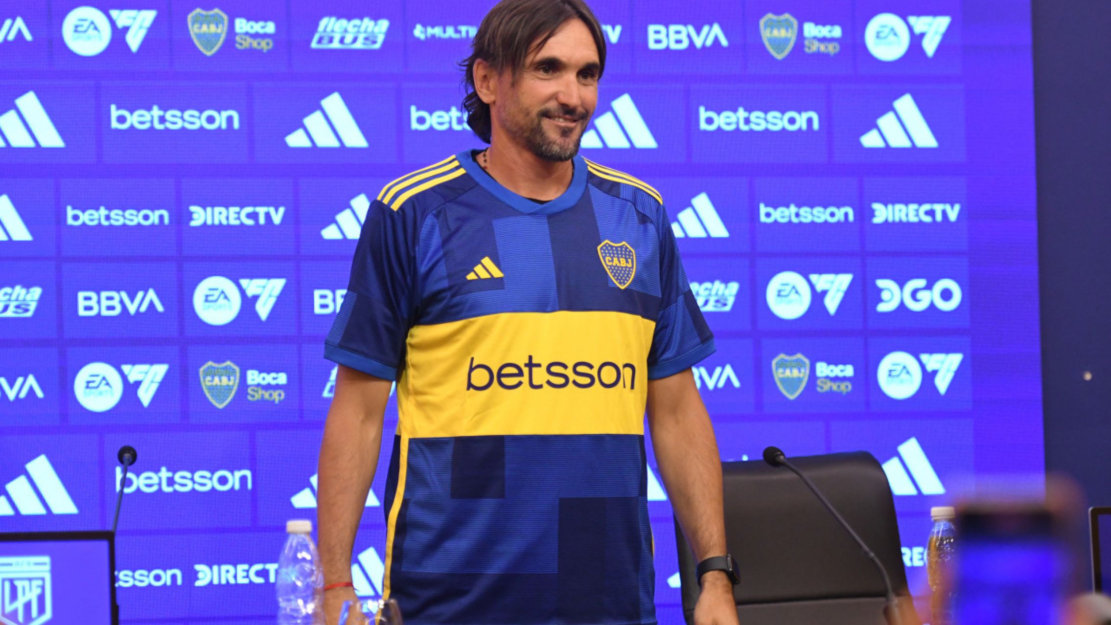 Boca: así paró el equipo Diego Martínez para el amistoso frente a Gimnasia y Tiro de Salta