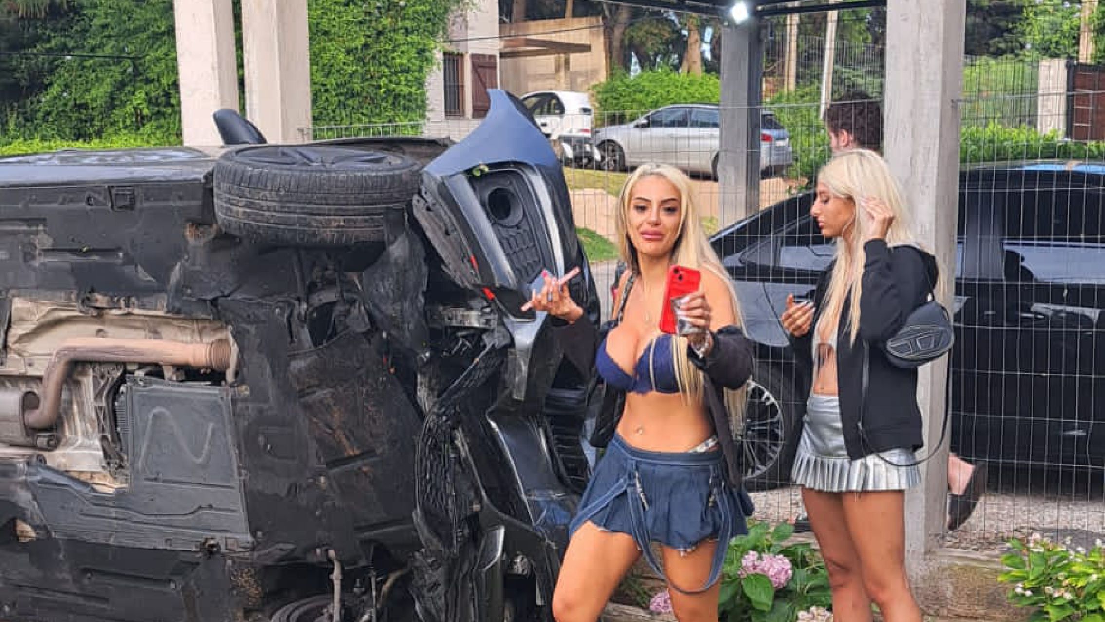 La modelo Anto Pane sufrió un brutal accidente en Punta del Este