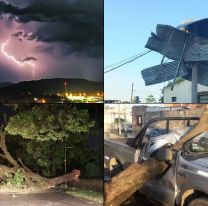 Impresionante temporal arrastró autos y ocasionó destrozos en Jujuy