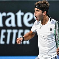 Etcheverry dio otro golpe, venció a Monfils y jugará ante Djokovic