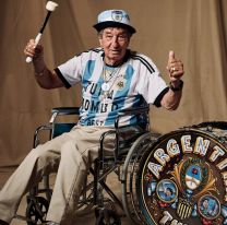 Internaron de urgencia a Tula, el legendario hincha de la Selección