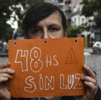 Cortes de calle en el barrio porteño de Caballito en protesta por la falta de luz