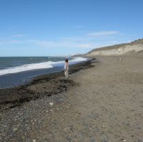 Encontraron restos óseos en una playa de Chubut y se investiga si son de humanos
