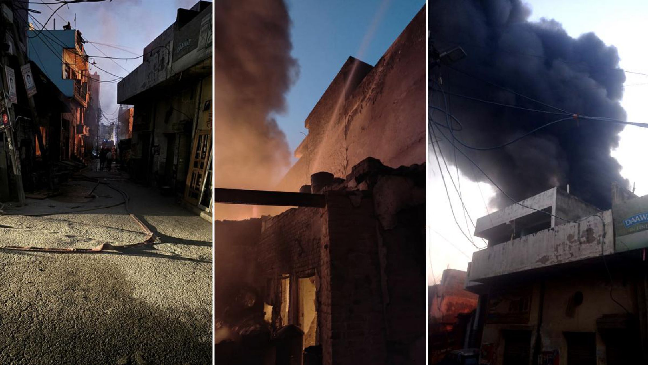 Video: India, al menos once muertos en un incendio en una fábrica